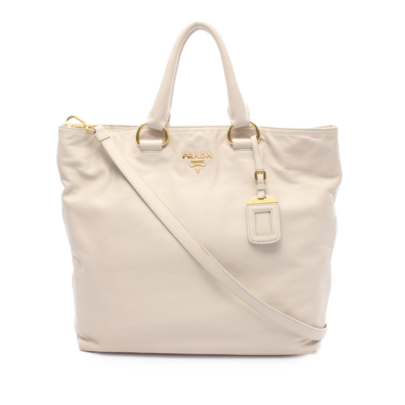 Pre-Loved Prada Vitello Daino Open Convertible Tote - Picture 1 of 8